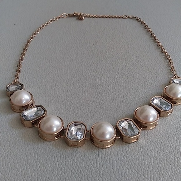 Gold Embellished Cocktail Necklace - Picture 16 of 17